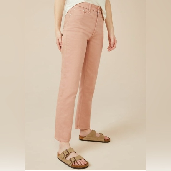 Free Assembly The Original 90's Straight Pink Pants - NWT Size 6 - Picture 2 of 15